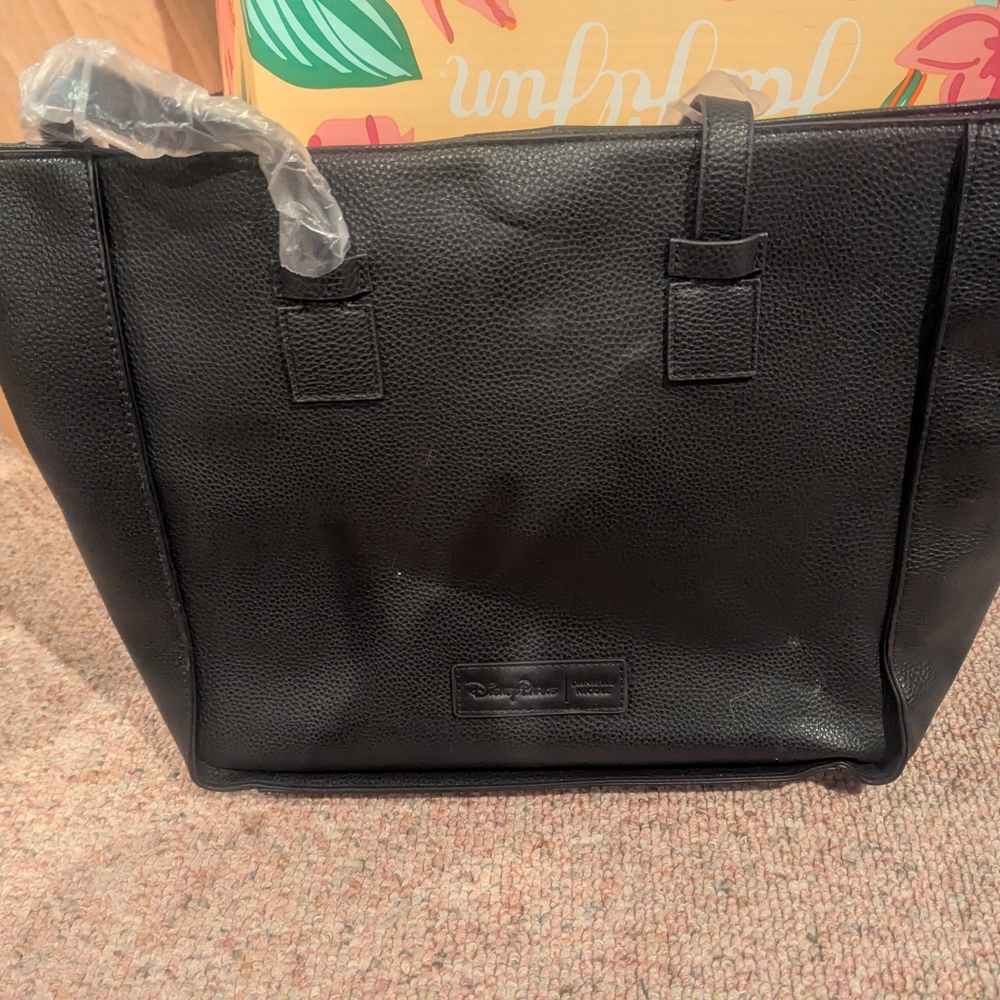 Disney Parks It’s A Small World Goodbyes Faux Leather Tote Bag Danielle Nicole - Picture 3 of 6